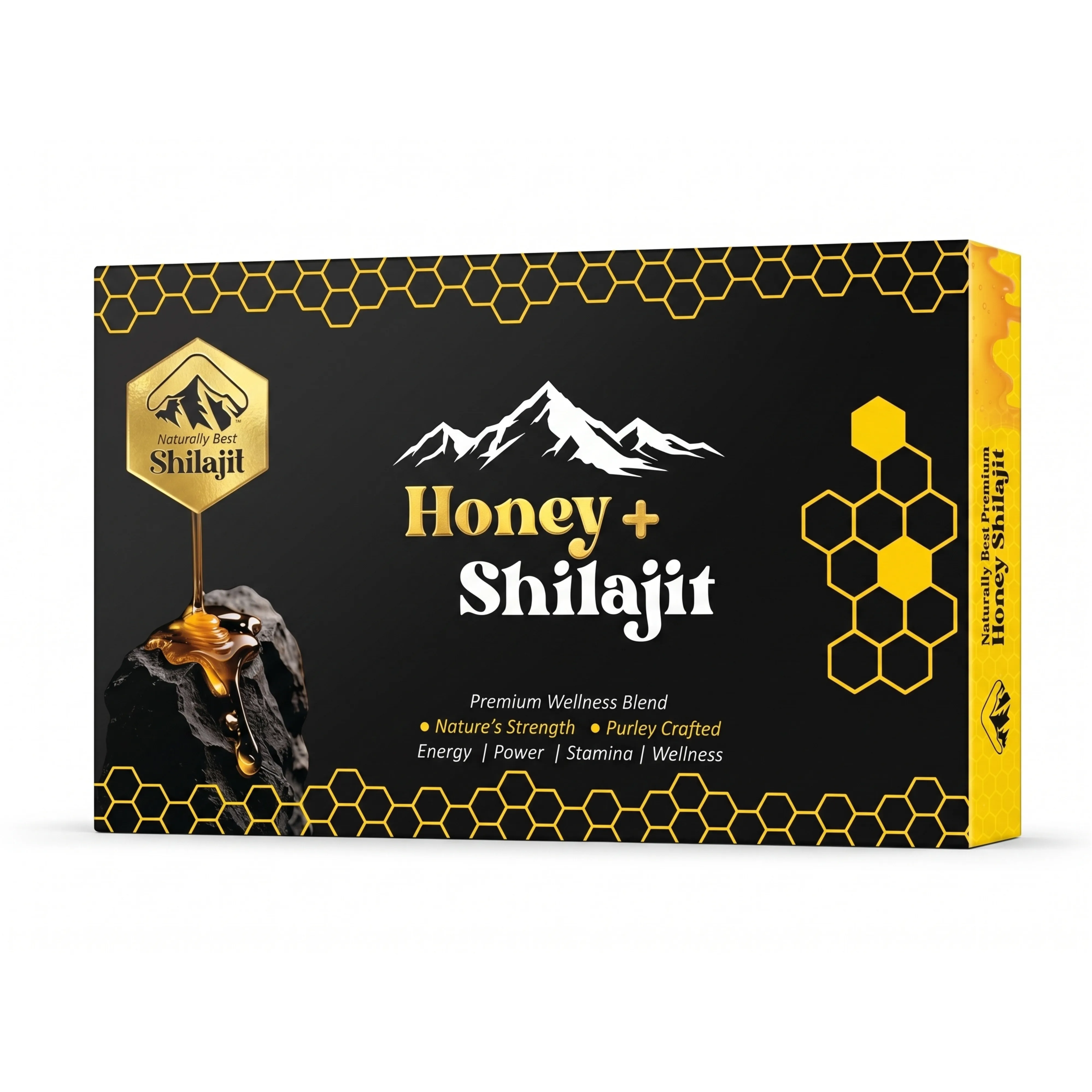 Naturally Best Premium Honey + Shilajit Blend