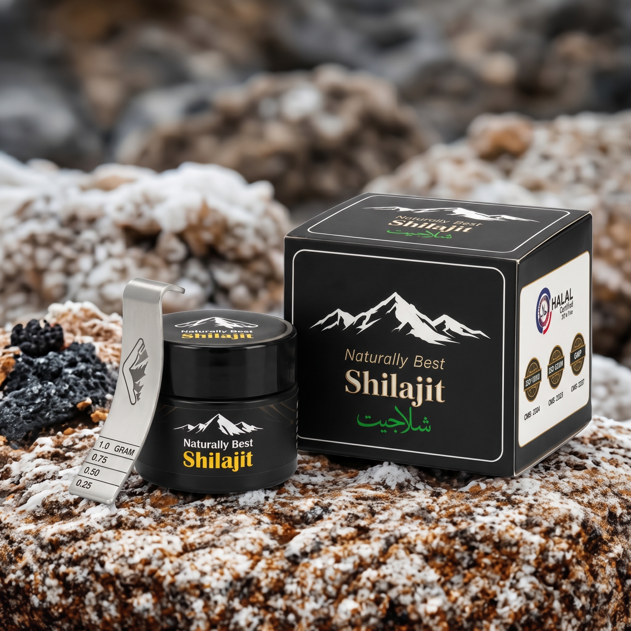 Naturally Best Pure Himalayan Shilajit Resin